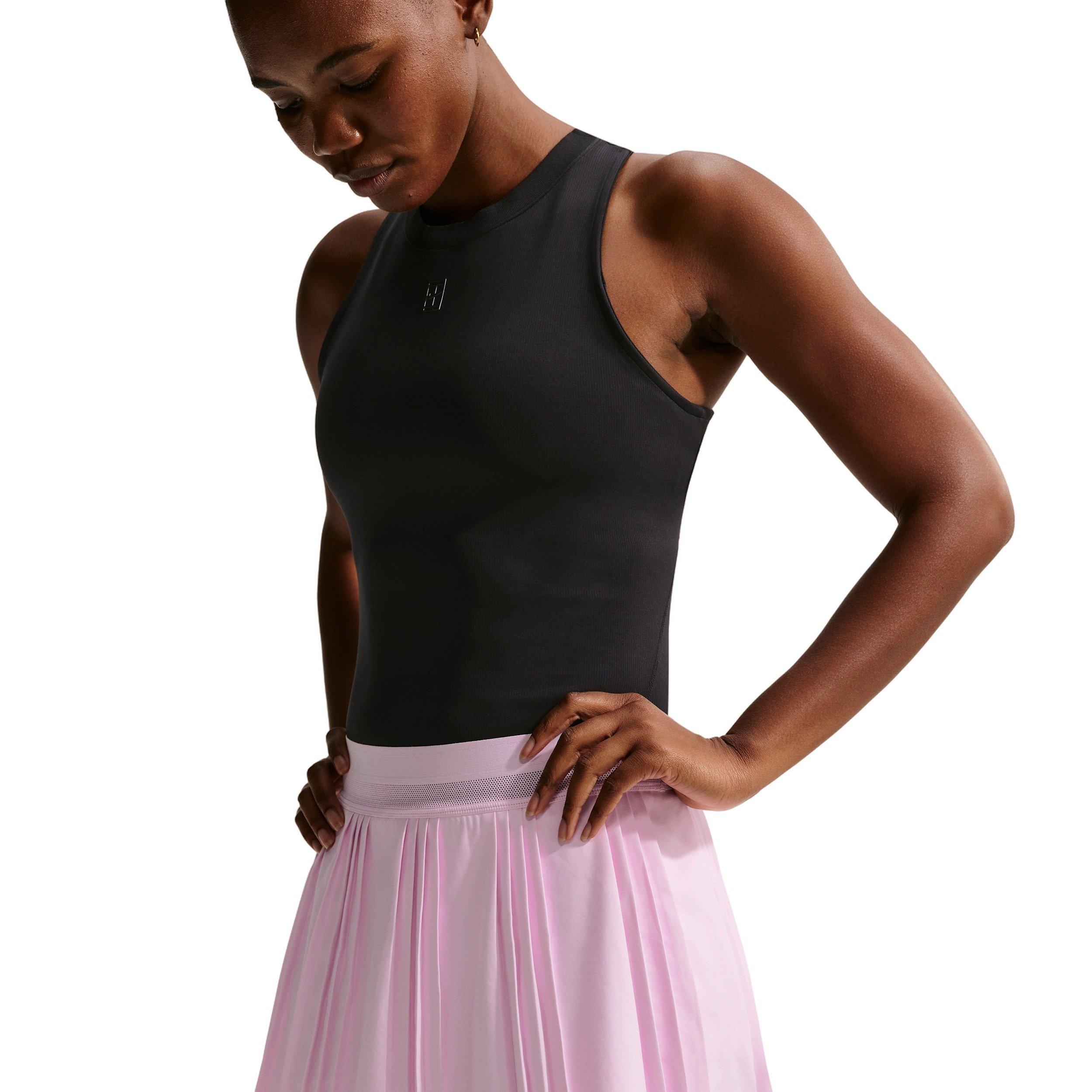 Nike Women's Court Advantage Dri-FIT Pleated Tennis Skirt - Pink - PINK